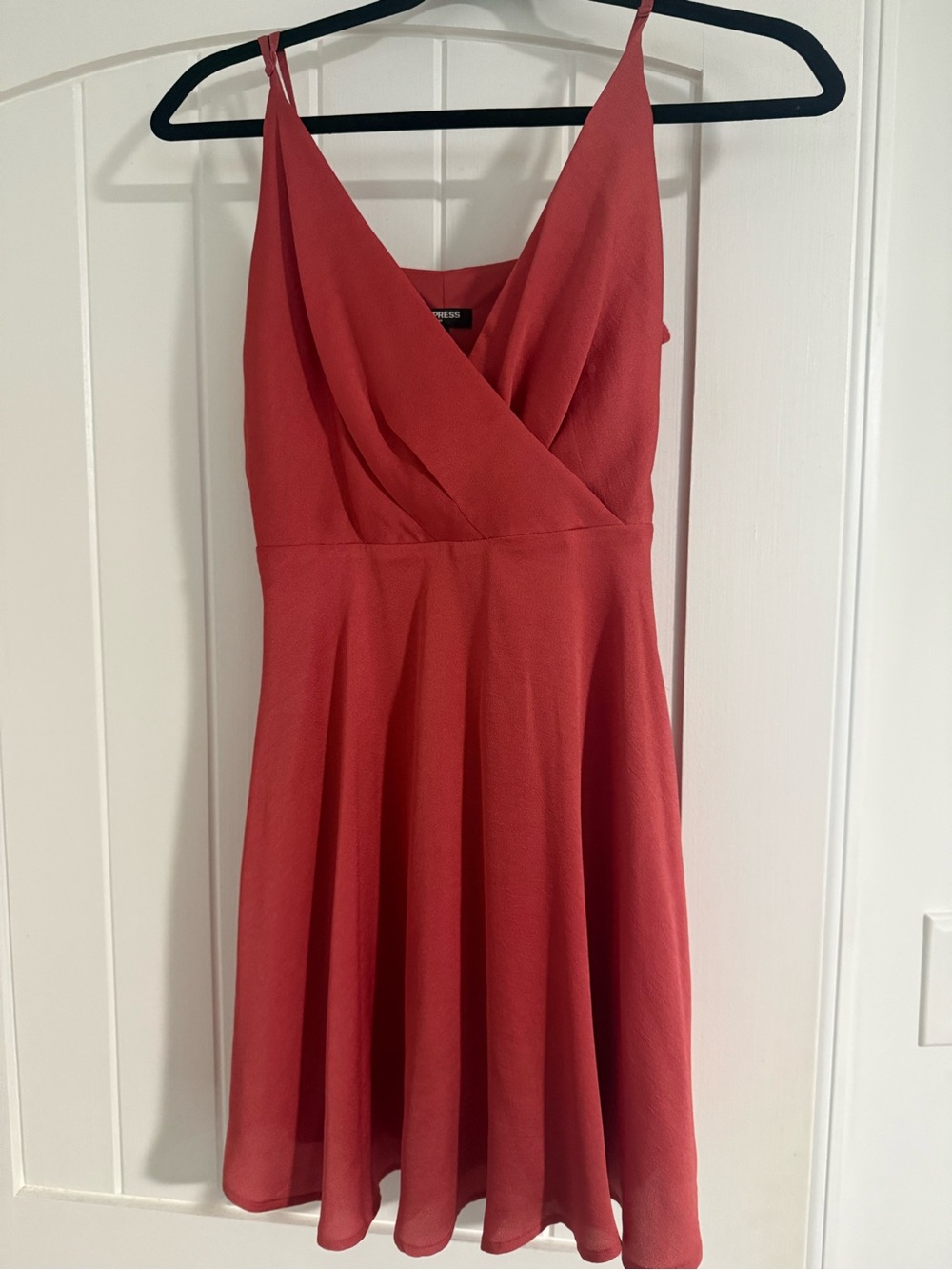 Express Sleeveless Mini Dress- V-Neck